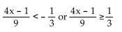Solve. -  A) (-∞,∞)  B)    C)    D)   