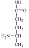 Which of the amino acids is a building block for proteins? A)    B)    C)    D)    E)   