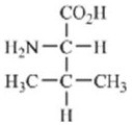 Which of the amino acids contains an acidic side chain? A)    B)    C)    D)    E)   