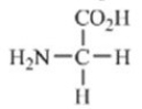 Which amino acid contains a polar side chain? A)    B)    C)    D)    E)   