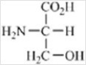 Which amino acid contains a nonpolar side chain? A)    B)    C)    D)    E)   