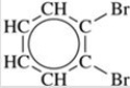 Give the IUPAC name for the compound shown in the figure.   A) 2,3-bromobenzene B) 2,3-dibromobenzene C) 1,2-bromobenzene D) 1,2-dibromobenzene E) benzenedibromide