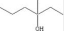 What is the IUPAC name for the compound shown in the figure?   A) 3-methylalcohol B) 3-methyl-3-hexanol C) 3-methylhexanol D) 5-methylhexanal E) 5-methylhaxane-5 hydroxide