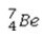 What is the missing symbol in the following nuclear transformation?   +   → ______ A)    B)    C)    D)    E)   