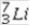 Boron is used in control rods in nuclear reactors to absorb neutrons. What are the mass number and the atomic number of the missing particle in the following reaction?   +   →   + _____
