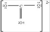 Consider the following Lewis structure for CO<sub>3</sub><sup>2-</sup>. How many resonance forms does this ion have?  
