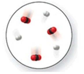 When the mixture of molecules shown in the molecular-level image undergoes complete reaction, all of these molecules are converted to products. Which of the following reactions could this represent?   A) N<sub>2</sub> + O<sub>2</sub> → 2NO B) N<sub>2</sub> + 2Cl<sub>2</sub> → N<sub>2</sub>Cl<sub>4</sub> C) N<sub>2</sub> + 2O<sub>2</sub> → 2NO<sub>2</sub> D) N<sub>2</sub> + 3H<sub>2</sub> → 2NH<sub>3</sub> E) N<sub>2</sub> + 3O<sub>2</sub> → 2NO<sub>3</sub>