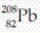 When   is bombarded with   a new element and six neutrons are produced. Identify the new element produced by this reaction. A)    B)    C)    D)   