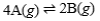 Suppose the equilibrium constant for the chemical reaction is 3.3 × 10<sup>7</sup>.   ​ What is the equilibrium constant for the following reaction?   A)  1.99 × 10<sup>-5</sup> B)  4.3 × 10<sup>-8</sup> C)  3.3 × 10<sup>7</sup> D)  1.09 × 10<sup>15</sup>