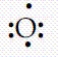 Which of the following is the correct Lewis dot picture of the oxygen atom? A)    B)    C)    D)   