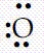 Which of the following is the correct Lewis dot picture of the oxygen atom? A)    B)    C)    D)   