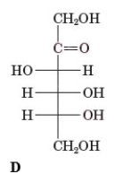 Examine the given chemical structures.         Which of the following chemical structures has a D-configuration? A)  A and C B)  B and D C)  B and C D)  A and D E)  A, B, and D