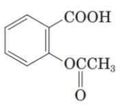 What is the common name of the following compound?   A)  salicin B)  aspirin C)  adipic acid D)  barbituric acid