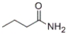 What is the IUPAC name of the following compound?   A)  aminopropanoate B)  propanamide C)  butanoylamine D)  butanamide