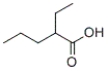 What is the IUPAC name of the following carboxylic acid?   A)  3-carboxyhexane B)  2-ethylpentanoic acid C)  4-ethylpentanoic acid D)  2-propylbutanoic acid