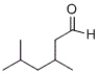 What is the IUPAC name of the following compound?   A)  2,4-dimethyl-6-hexanal B)  2-aldehydomethyl-4-methylpentane C)  3,5-dimethyl-2-hexanal D)  3,5-dimethylhexanal