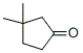 What is the IUPAC name of the following compound?   A)  1,1-dimethyl-3-pentanone B)  3,3-methyl-1-pentanone C)  3,3-dimethylcyclopentanone D)  1,1-dimethyl-3-cyclopentanone
