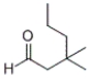 What is the IUPAC name of the following compound?   A)  3-methyl-3-propylbutanal B)  3-methyl-3-propyl-1-butanal C)  3,3-dimethylhexanal D)  3,3-methyl-1-hexanal