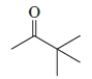 What is the IUPAC name of the following compound?   A)  1,1,1-trimethyl-2-propanone B)  3,3-dimethyl-2-butanone C)  3,3,3-trimethyl-2-propanone D)  2,2-dimethyl-3-butanone