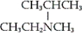What is the common name of the following compound?   A)  ethylmethylisopropylamine B)  ethylisopropylmethylamine C)  N-ethyl-N-methyl-1-propanamine D)  N-ethyl-N-methyl-2-propanamine