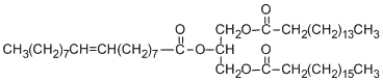 How many stereoisomers are possible for the following triglyceride? (Include all types of stereoisomerism!)    A)  1 B)  2 C)  4 D)  8