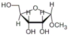 How many stereocenters are present in the following carbohydrate?   A)  1 B)  2 C)  3 D)  4