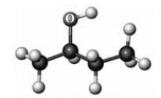 Consider the following ball-and-stick model. Atoms other than carbon and hydrogen are indicated by the chemical symbol of the element.   What is the correct name for this substance? A)  (R) -2-butanol B)  (S) -2-butanol C)  2-butanol D)  cis-2-butanol