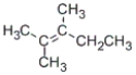 When heated with concentrated sulfuric acid, which of the following alcohols will be converted to the following alkene as the major product?   A)    B)    C)  both   and   D)  none of these