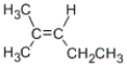 Which of these compounds is obtained as the major product from the reaction of the following alkene with aqueous sulfuric acid?   A)    B)    C)    D)   