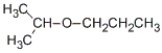 What is the common name of the following compound?   A)  hexyl ether B)  propyl isopropyl ether C)  isopropyl propyl ether D)  dipropyl ether