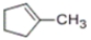 Which of the following alkenes undergoes acid-catalyzed hydration to give 1-methylcyclopentanol? A)    B)    C)    D)  none of these