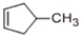 Which of the following alkenes undergoes acid-catalyzed hydration to give 1-methylcyclopentanol? A)    B)    C)    D)  none of these