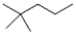 What is the correct IUPAC name for the following compound?   A)  2,2-dimethylhexane B)  2,2-dimethylpentane C)  1,1,1-trimethylbutane D)  4,4,4-trimethylbutane