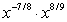 Simplify:   A)  Not a real number B)    C)    D)    E)   