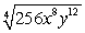 Simplify:   A)    B)    C)  Not a real number D)    E)   