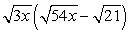 Simplify:   A)    B)    C)    D)    E)  None of the above