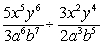 Divide:   A)    B)    C)    D)    E)   