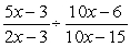 Divide:   A)    B)    C)    D)    E)   