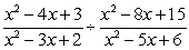Divide:   A)    B)    C)    D)    E)   