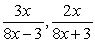 Write each of the following fractions in terms of the LCM of the denominators:   A)    B)    C)    D)    E)   
