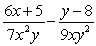 Simplify:   A)    B)    C)    D)    E)  None of the above