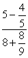 Simplify:   A)    B)    C)    D)    E)  None of the above