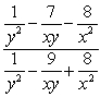 Simplify:   A)    B)    C)    D)    E)  None of the above