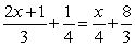 Solve:   A)    B)  5 C)    D)    E)  -5