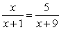 Solve:   A)  0,-5 B)  1, -4 C)  1, -5 D)  2,-5 E)  0,-6