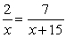 Solve:   A)  3 B)    C)    D)  6 E)  12