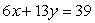 Solve for y:   A)    B)    C)    D)    E)   