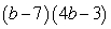 Factor by grouping:   A)    B)    C)    D)    E)  Nonfactorable over the integers