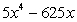 Factor the following expression:   A)    B)    C)  Nonfactorable D)    E)   