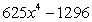 Factor the following expression:   A)    B)  Nonfactorable C)    D)    E)   